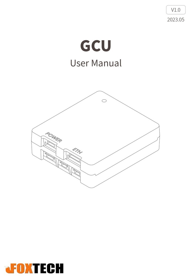Foxtech GCU User manual