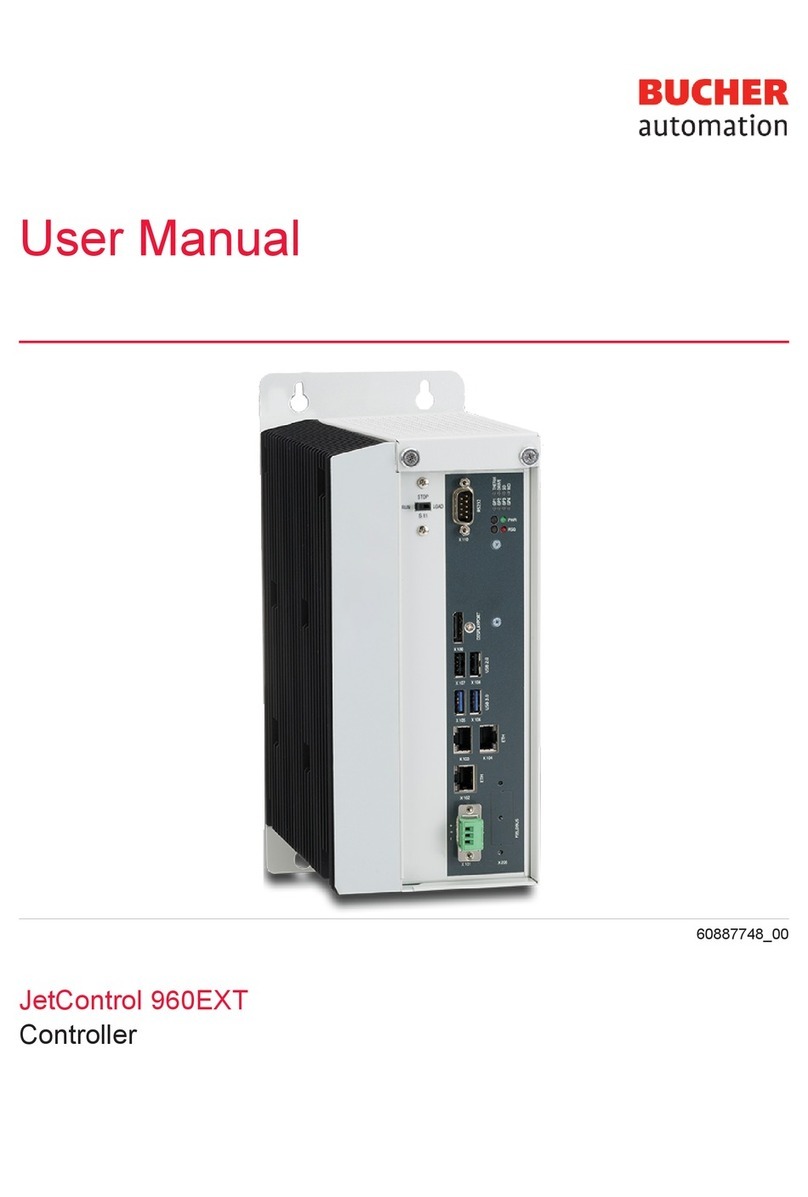 Bucher JetControl 960EXT User manual