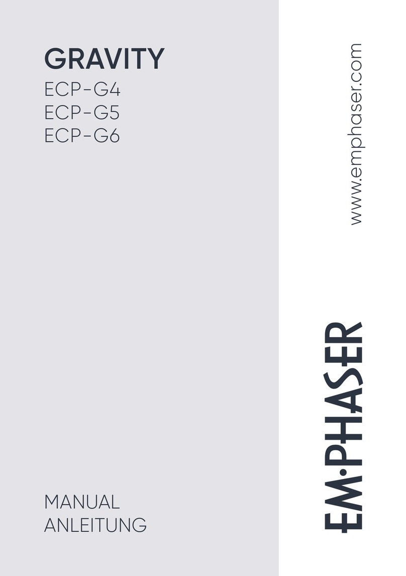 EMPHASER GRAVITY ECP-G4 User manual