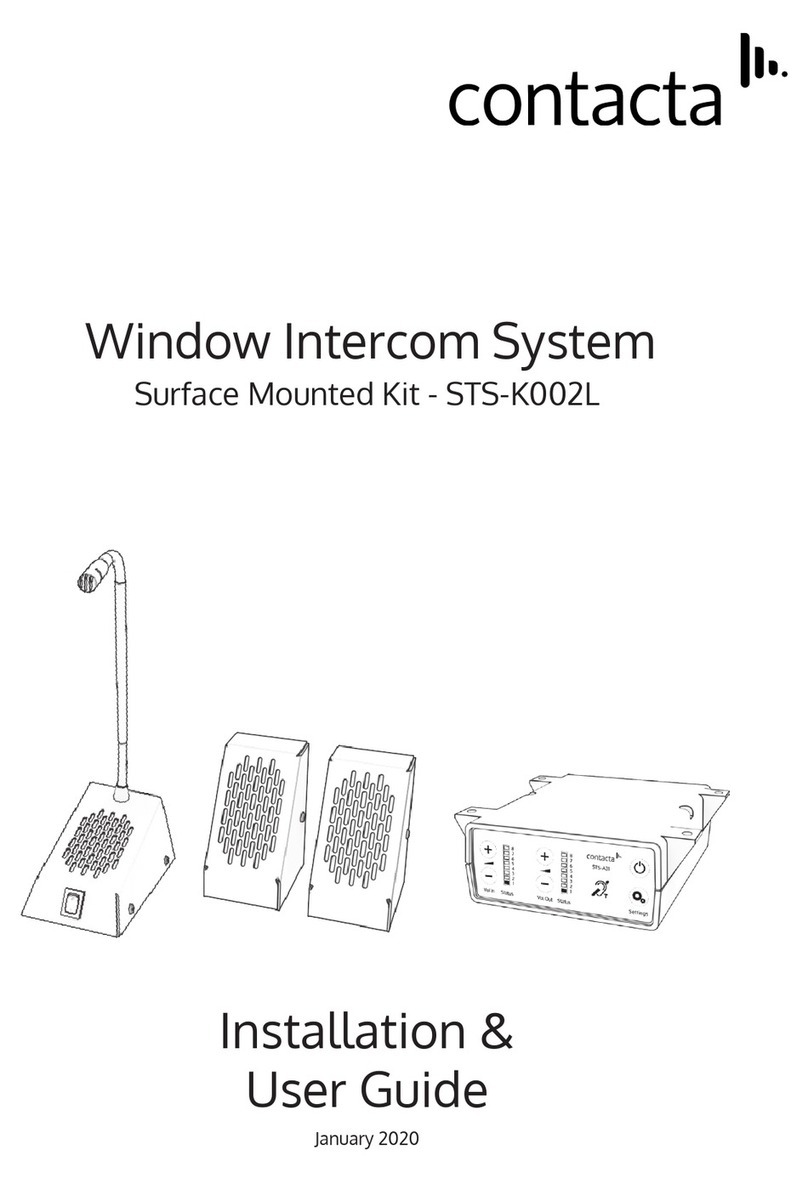 Contacta STS-K002L Operation manual