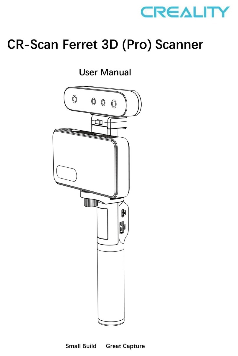Creality CR-Scan Ferret 3D Pro user manual