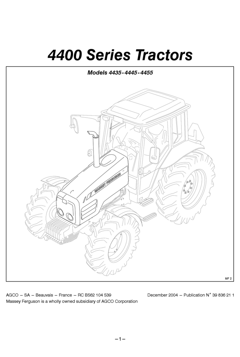 AGCO Massey Ferguson 4400 Series User manual