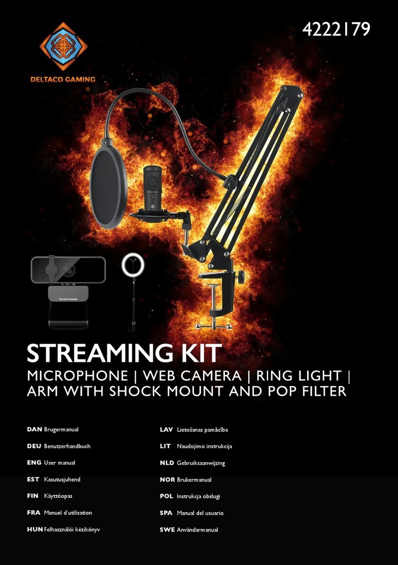 Deltaco Gaming 4222179 user manual