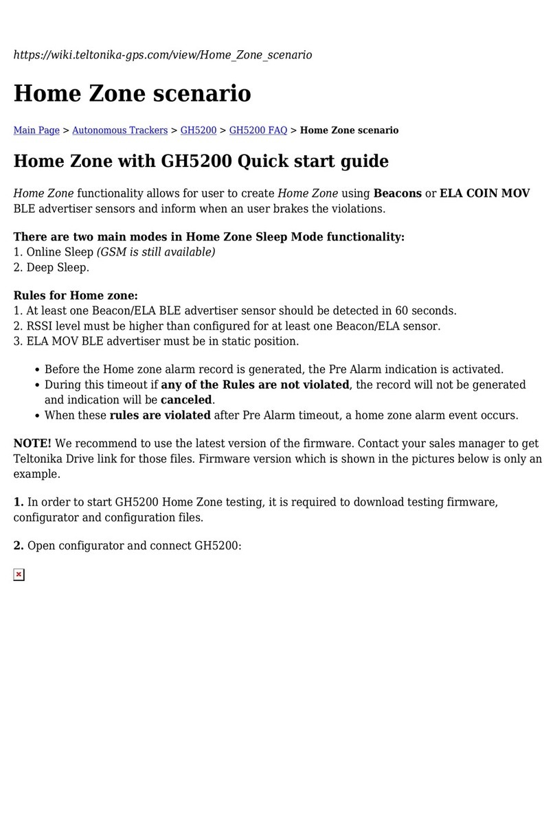 Teltonika GH5200 User manual
