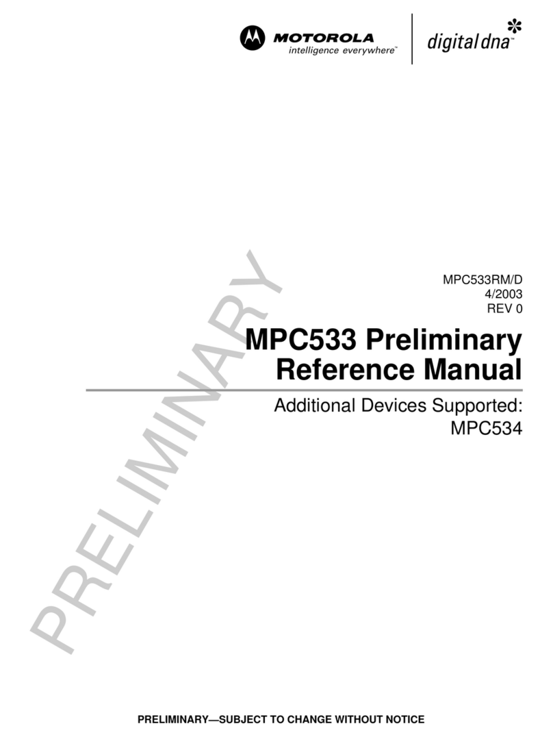 Motorola MPC533 User manual