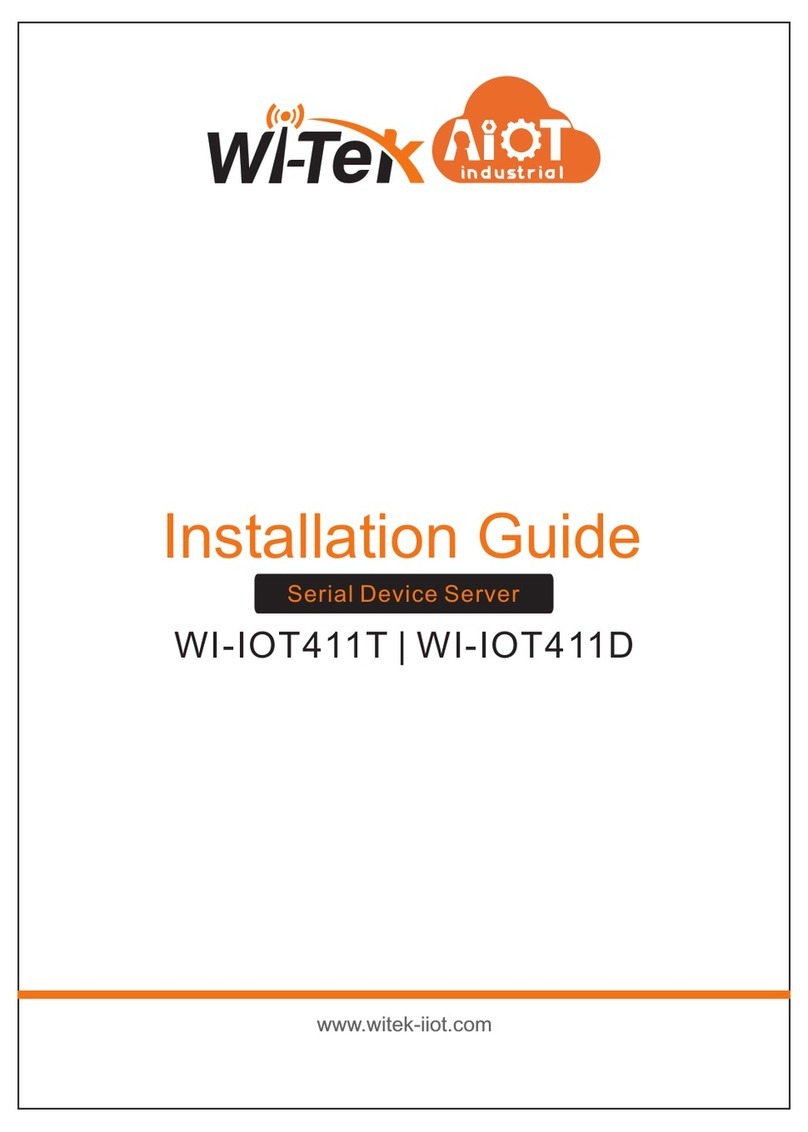 Wi-Tek WI-IOT411T installation guide