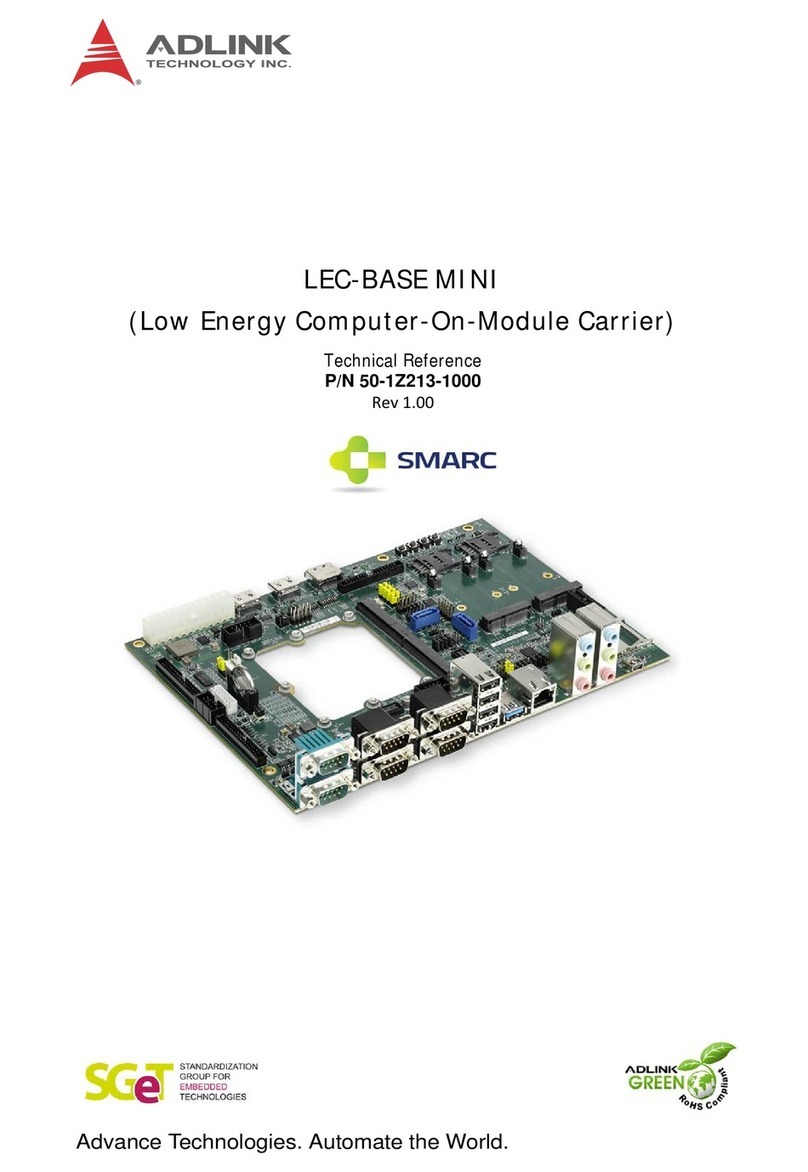 ADLINK Technology LEC-BASE MINI Technical reference
