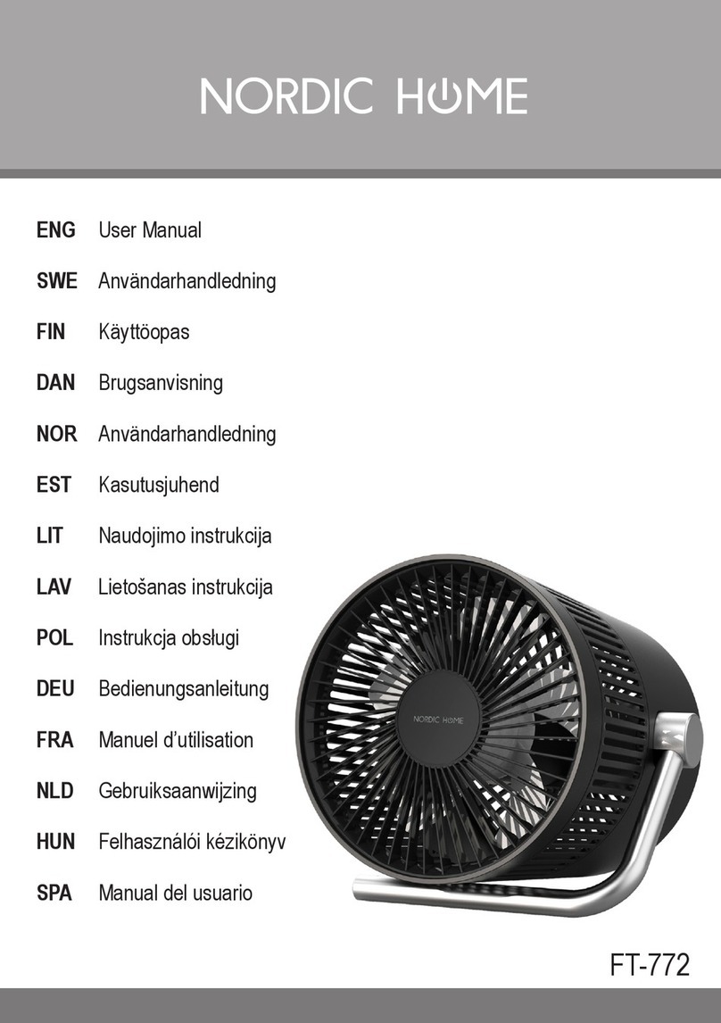 Nordic Home FT-772 User manual