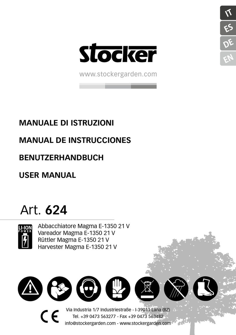 Stocker Magma E-1350 21 V user manual