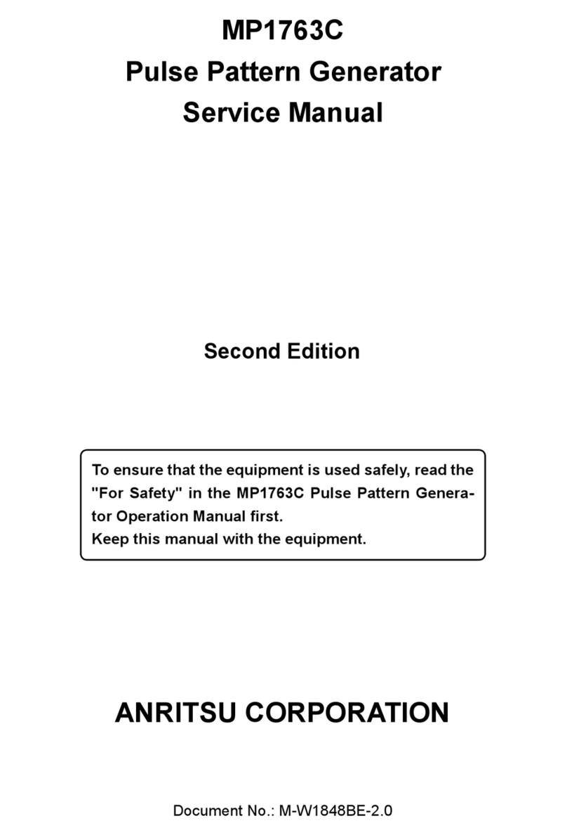 Anritsu MP1763C Service manual Anritsu MP1763C Service manual