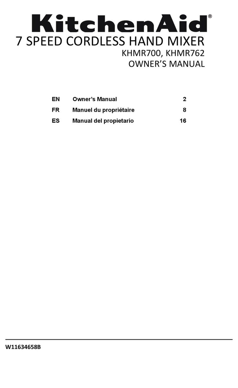 KitchenAid KHMR700 User manual