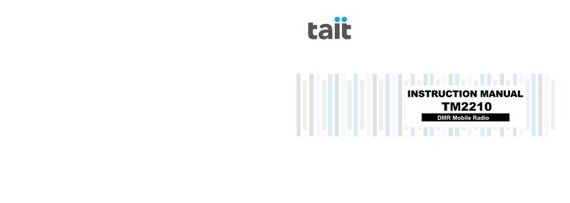 Tait TM2210 instruction manual
