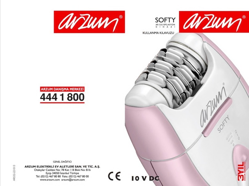 Arzum SOFTY AR 532 User manual