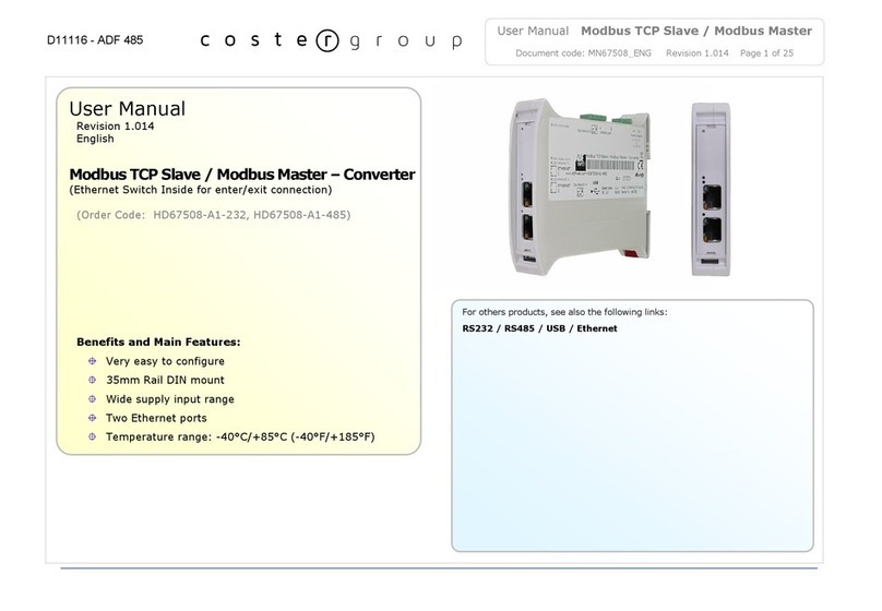 ADF Web HD67508-A1-232 User manual