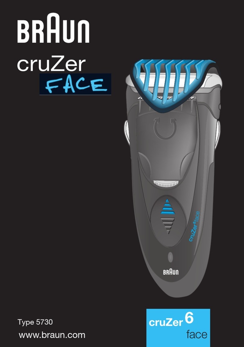 Braun cruZer 6 face User manual