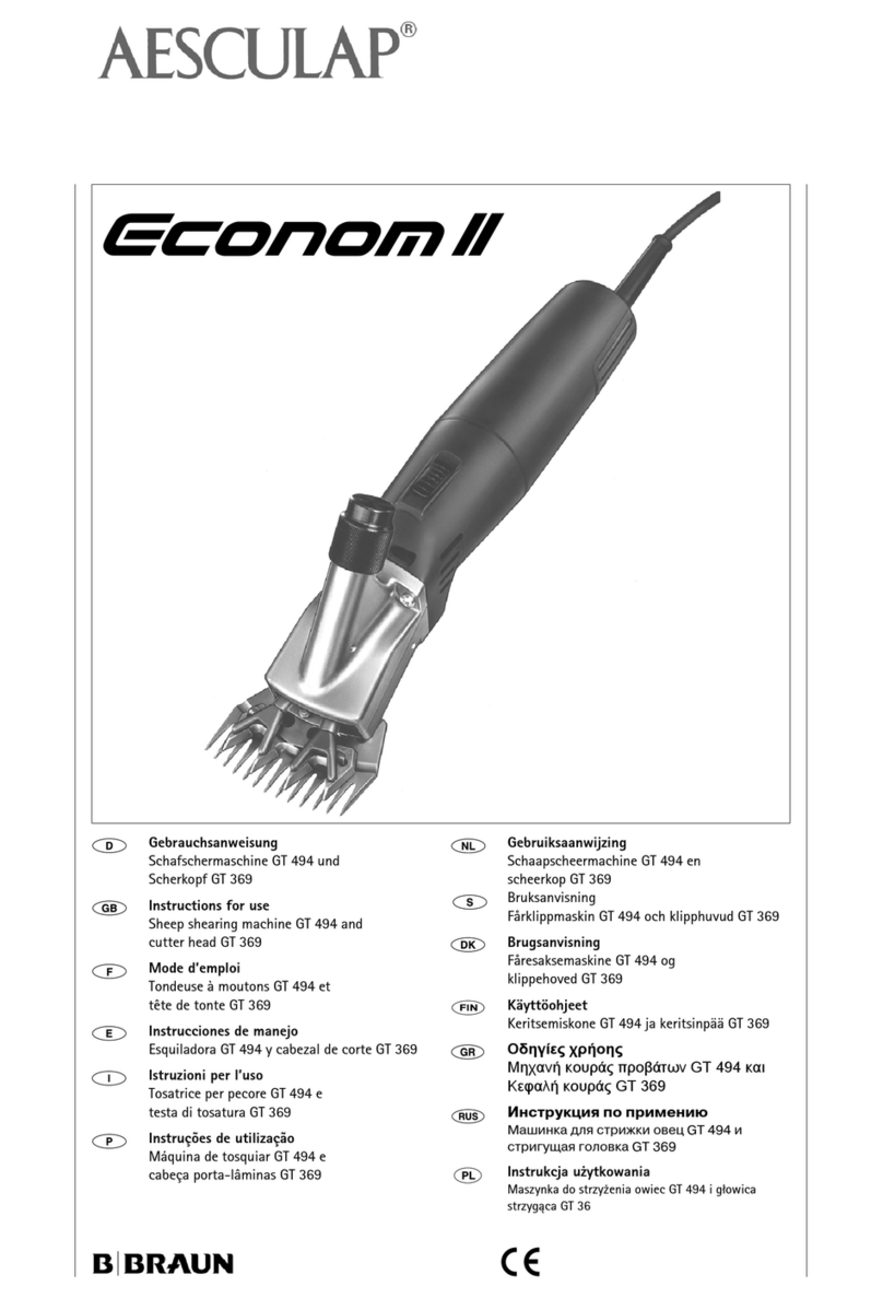 Braun Aesculap Econom II User manual