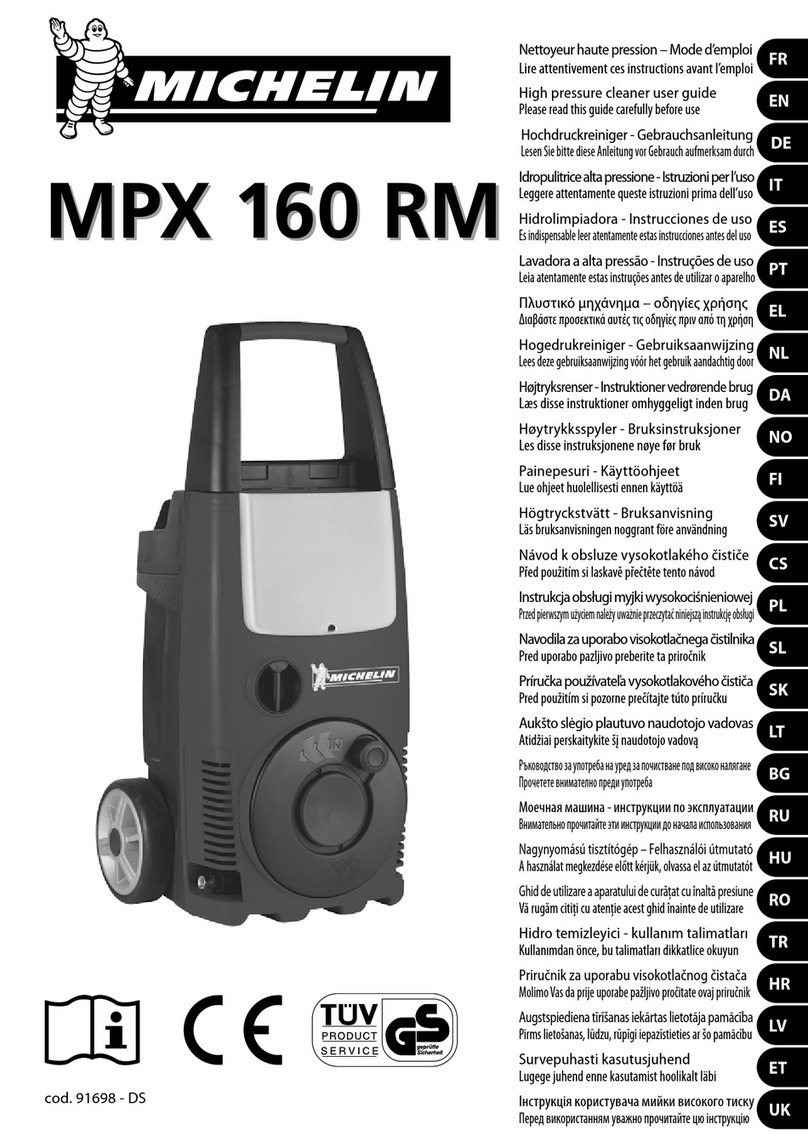 Michelin MPX 160 RM user guide