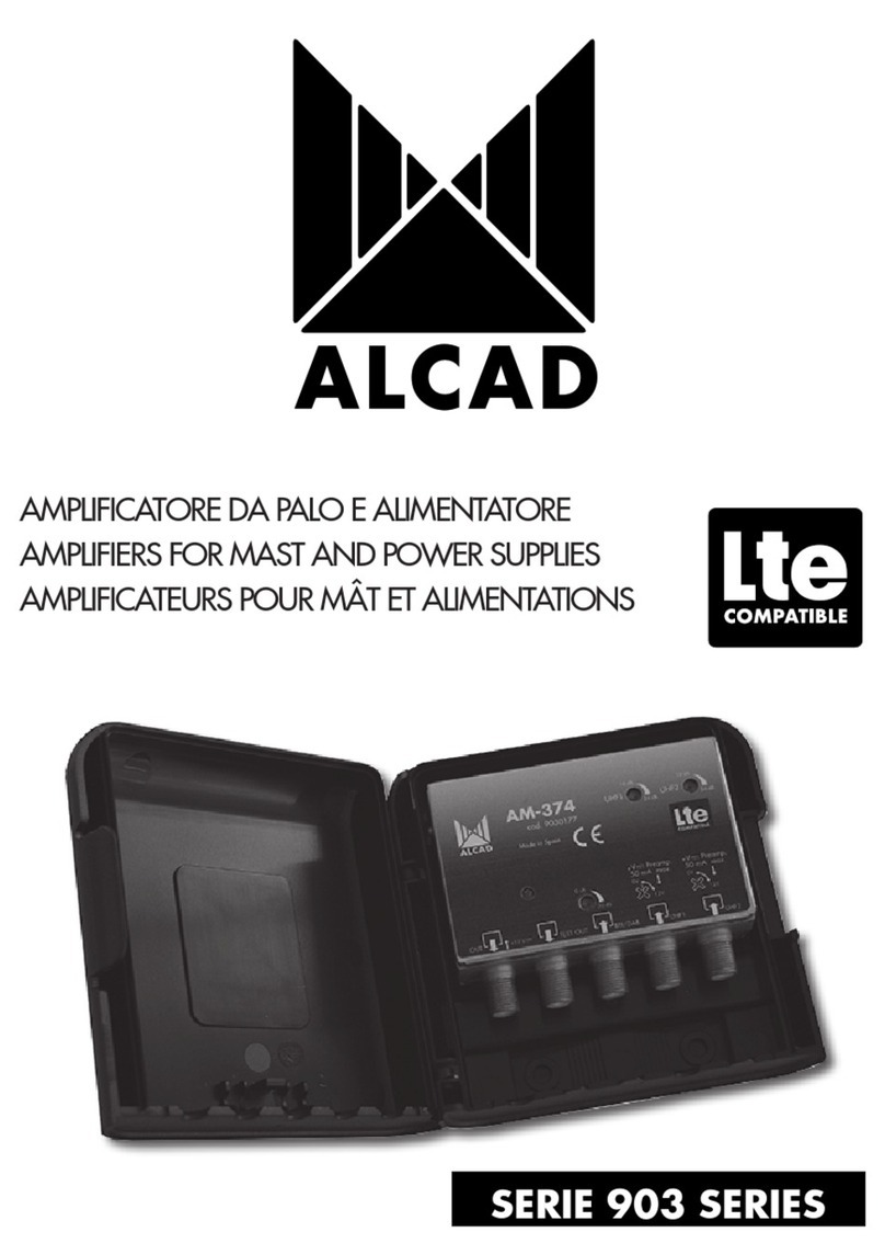 Alcad AM-270 User manual