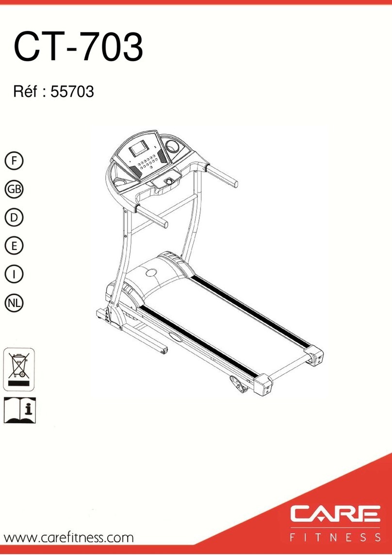 CARE FITNESS CT-703 manual