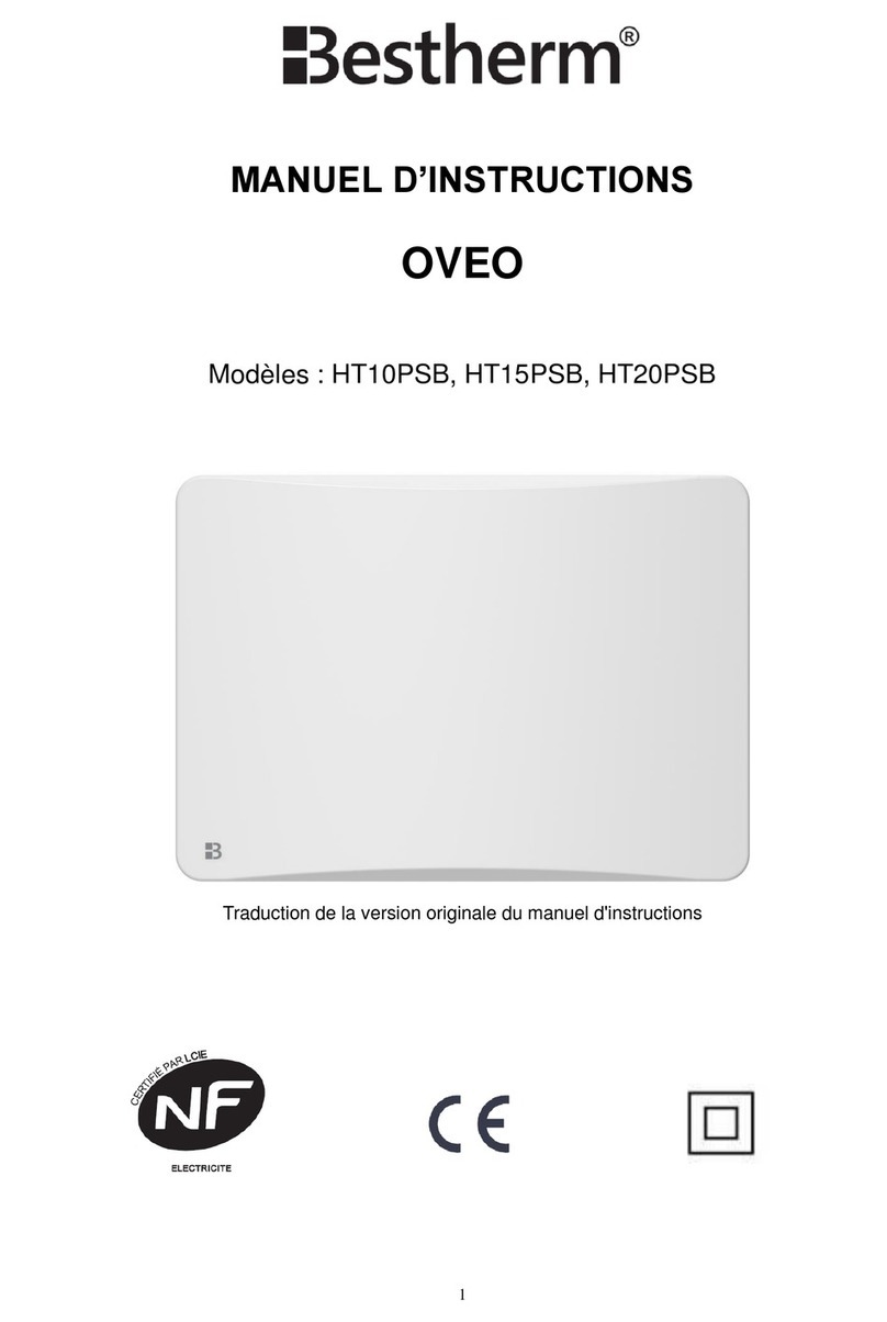 Bestherm OVEO User manual