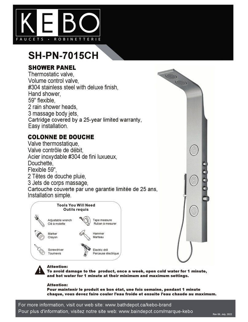 Kebo SH-PN-7015CH User manual