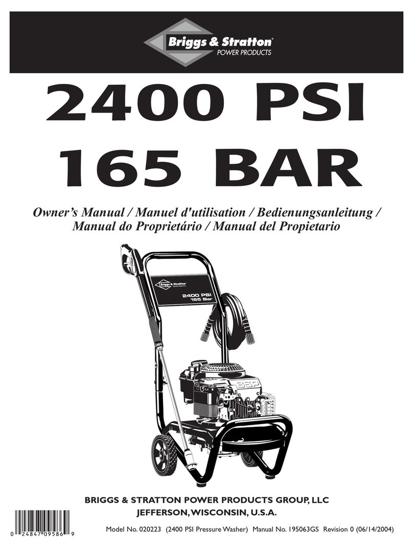 Briggs & Stratton 020223 User manual