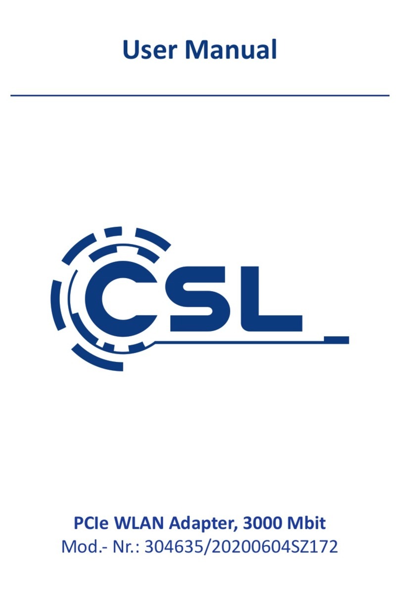 CSL 304635 user manual