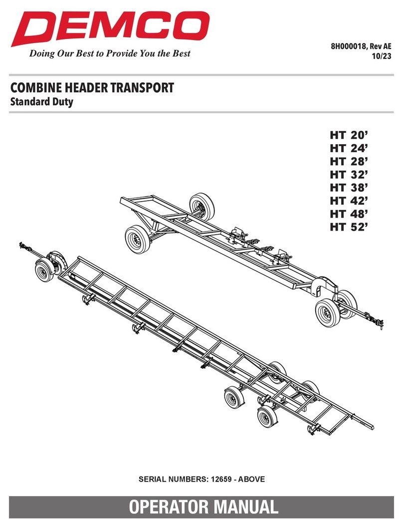 Demco HT 20 Operator's manual
