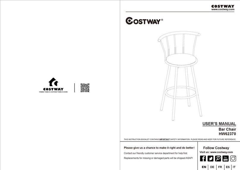 Costway HW62370 user manual