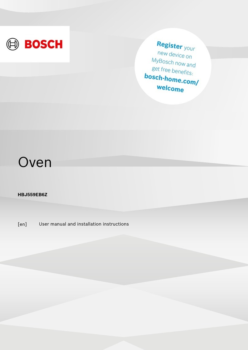 Bosch HBJ559EB6Z User manual
