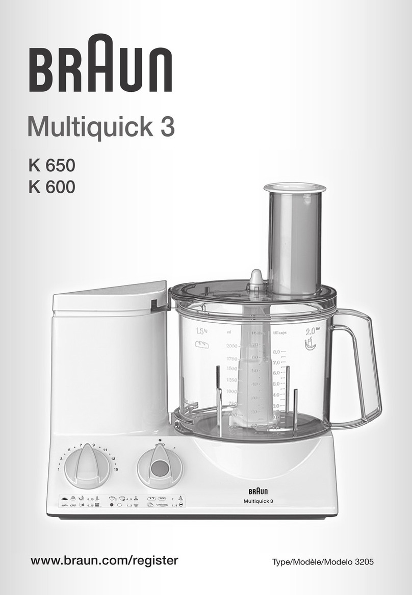 Braun K 650 manual