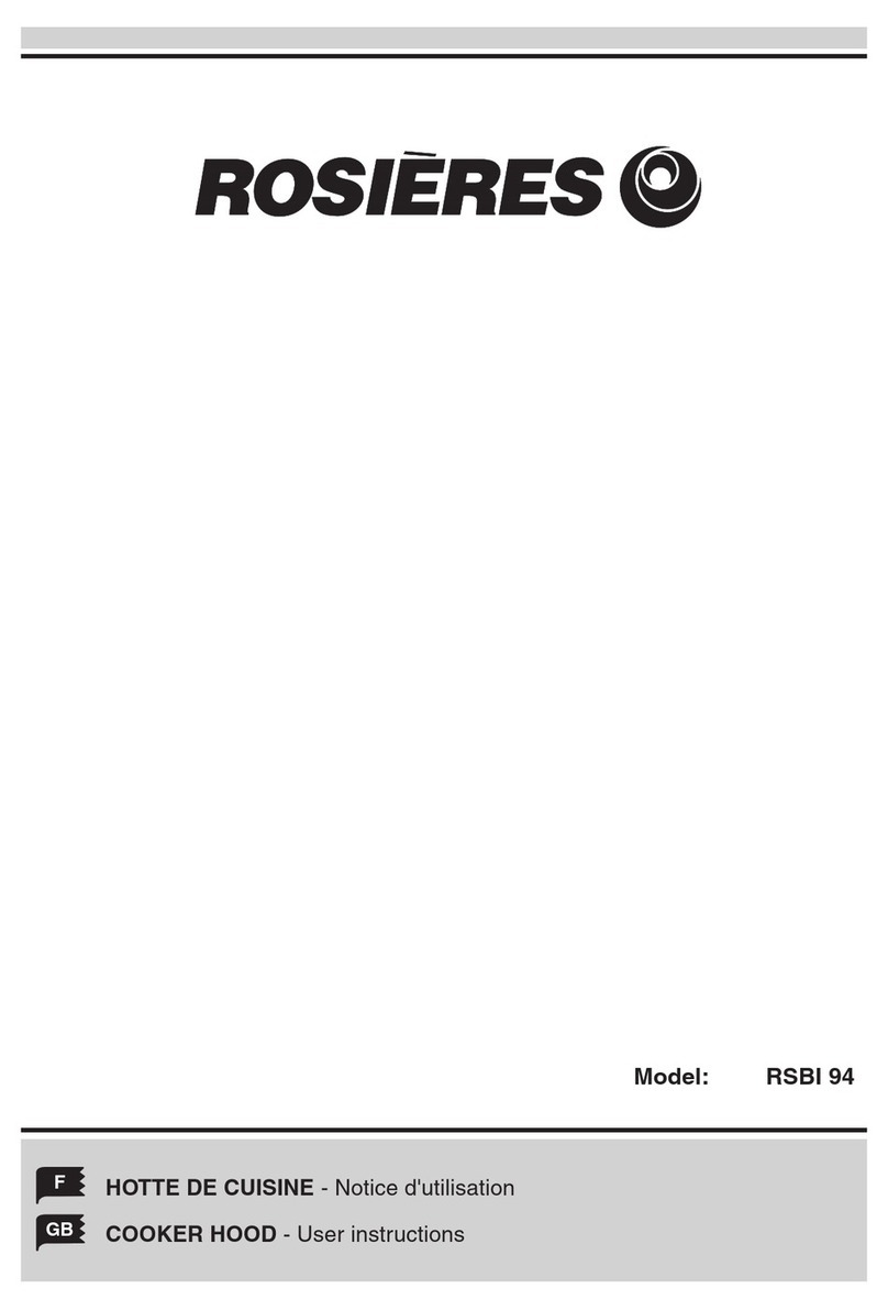 ROSIERES RSBI 94 User instructions