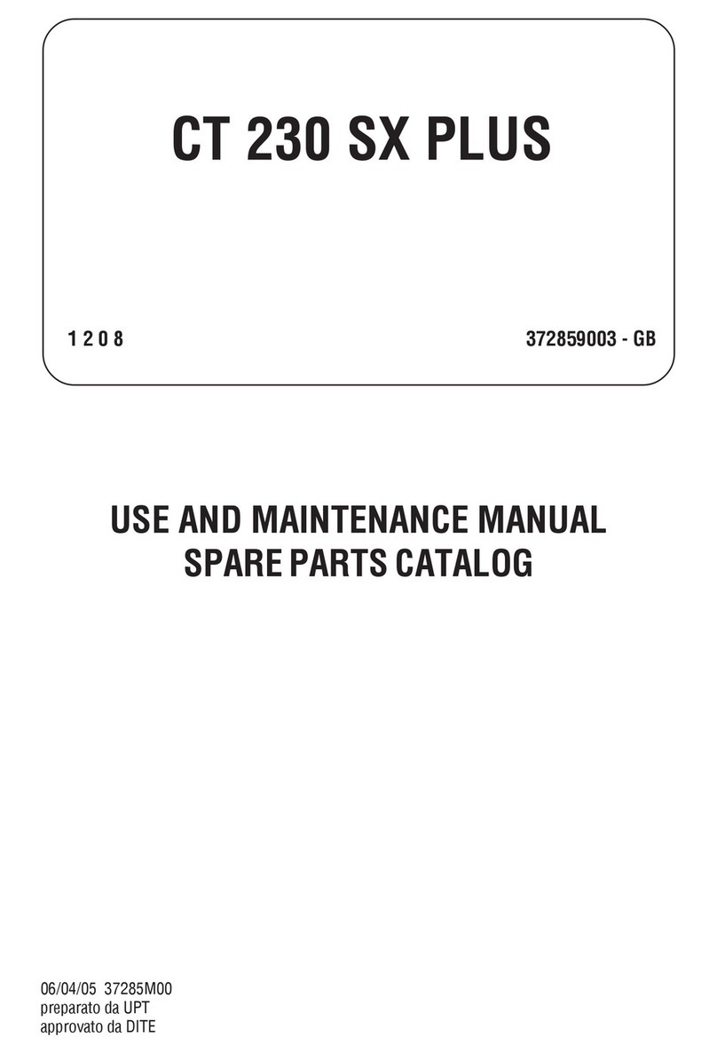 Mosa CT 230 SX PLUS User manual
