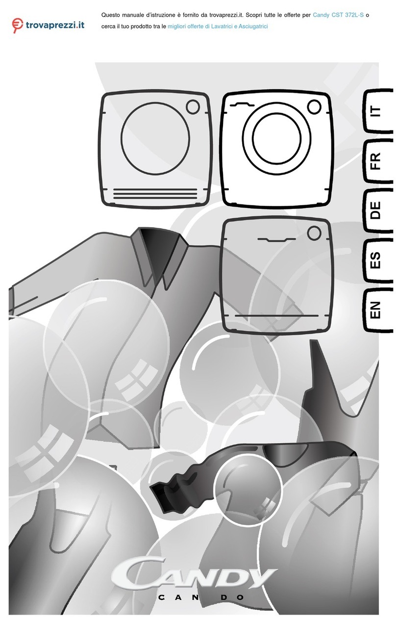Candy CST 372L-S User manual