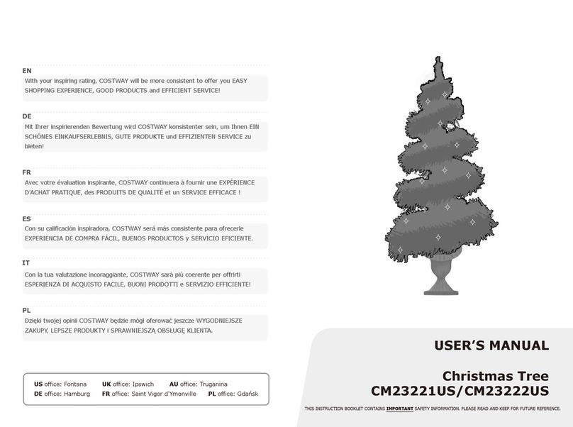Costway CM23221US User manual