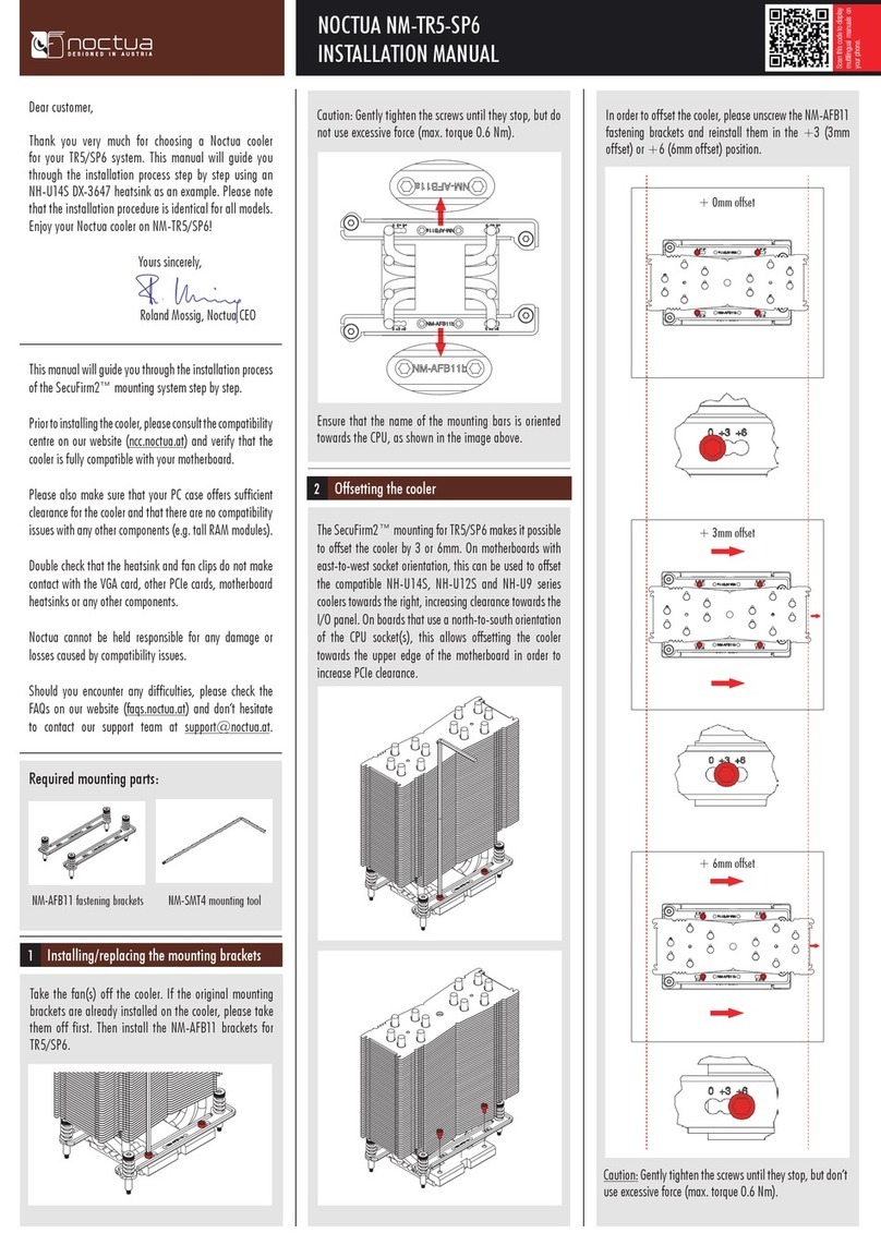 Noctua NM-TR5-SP6 User manual