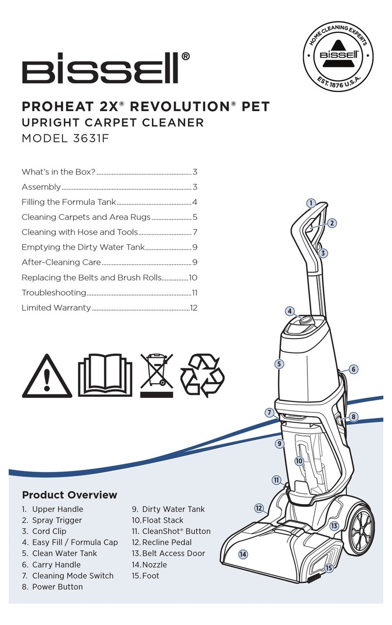 Bissell 2X User manual Bissell 2X User manual