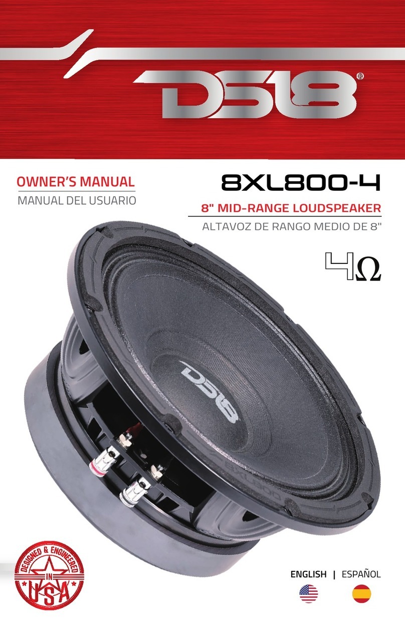 DS18 8XL800-4 User manual