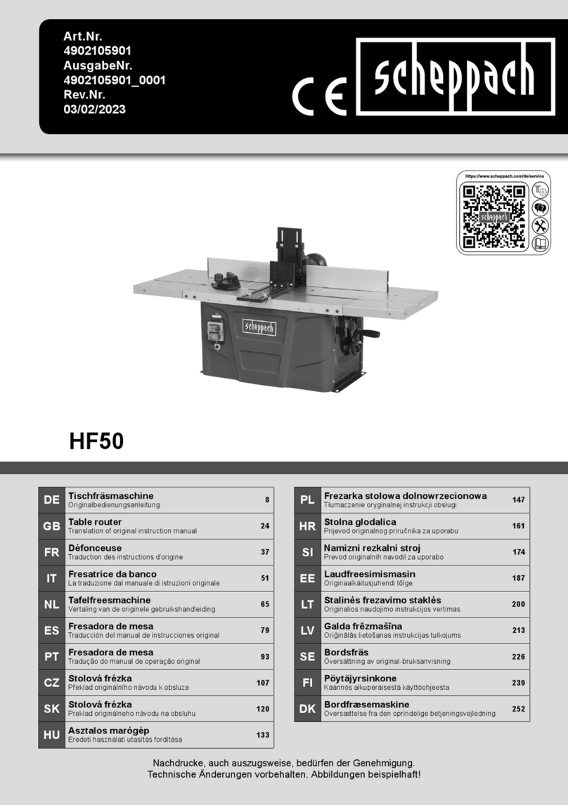 Scheppach hf 50 Instructions for use