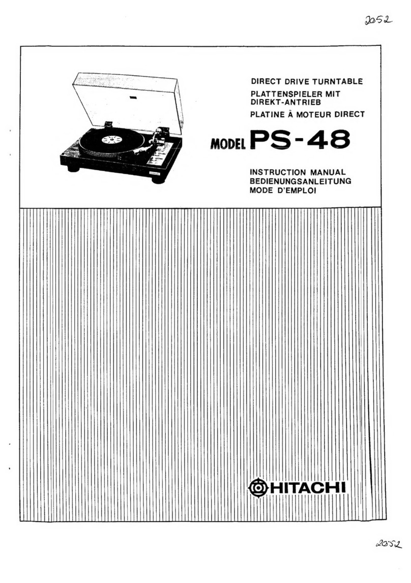 Hitachi PS-48 instruction manual