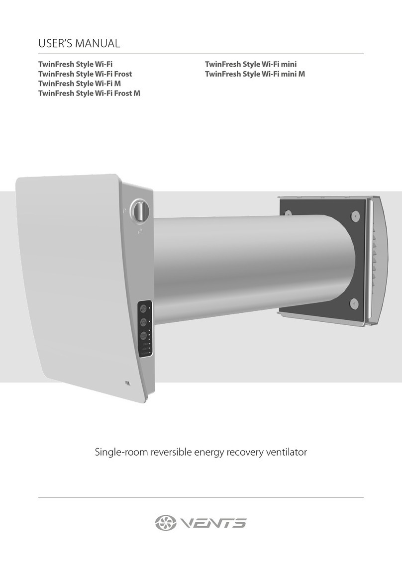 Vents TwinFresh Style Wi-Fi User manual