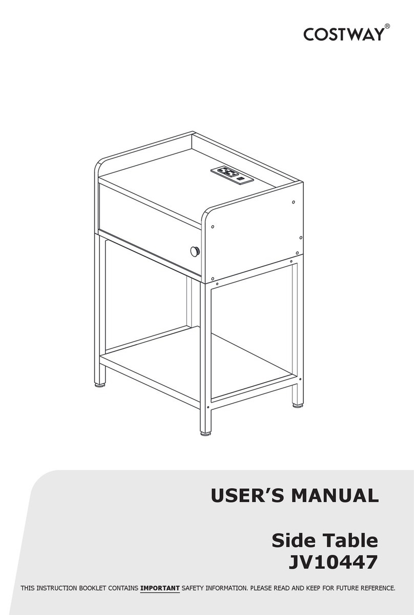 Costway JV10447 User manual