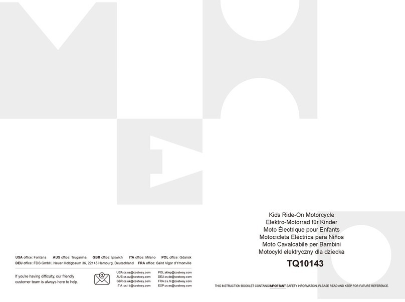 Costway TQ10143 User manual Costway TQ10143 User manual