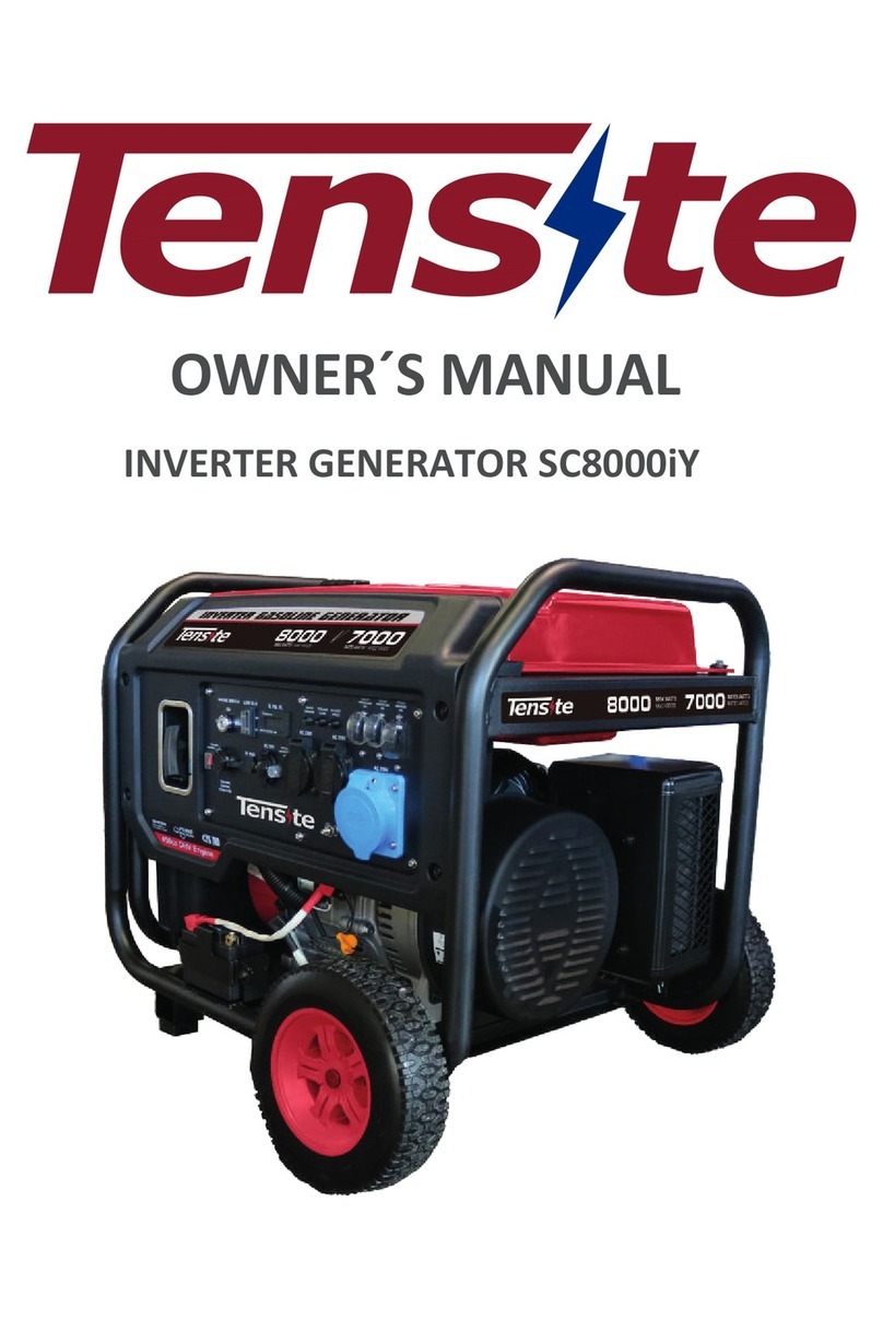 Tensite SC8000iY owner's manual