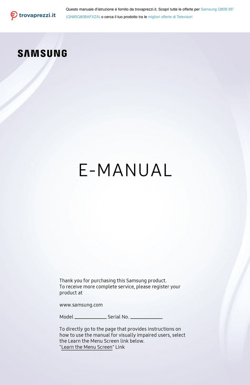 Samsung QN85Q80BAFXZA manual