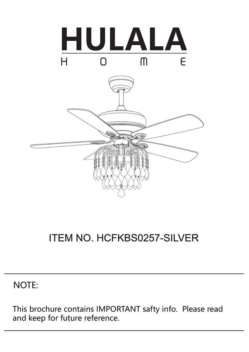 HULALA HOME HCFKBS0257 manual