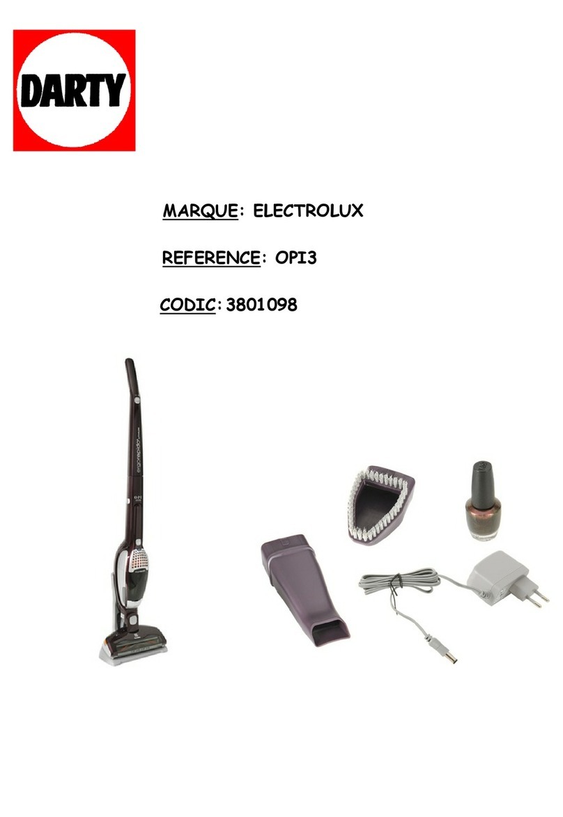 Electrolux OPI3 user manual