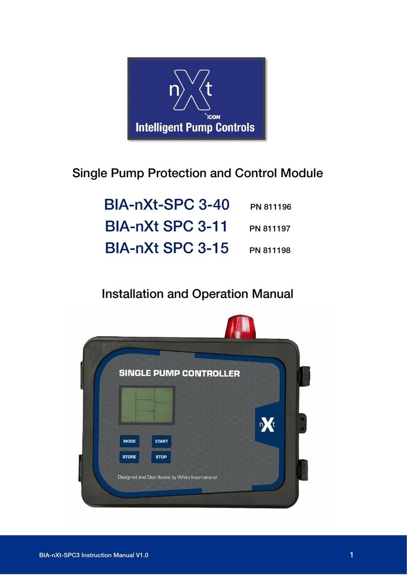 nxt BIA-nXt-SPC 3-40 User manual