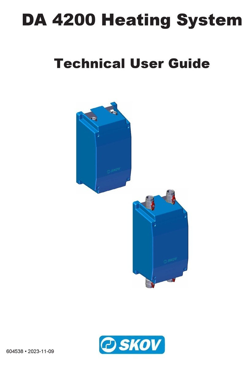 Skov DA 4200 Technical user guide