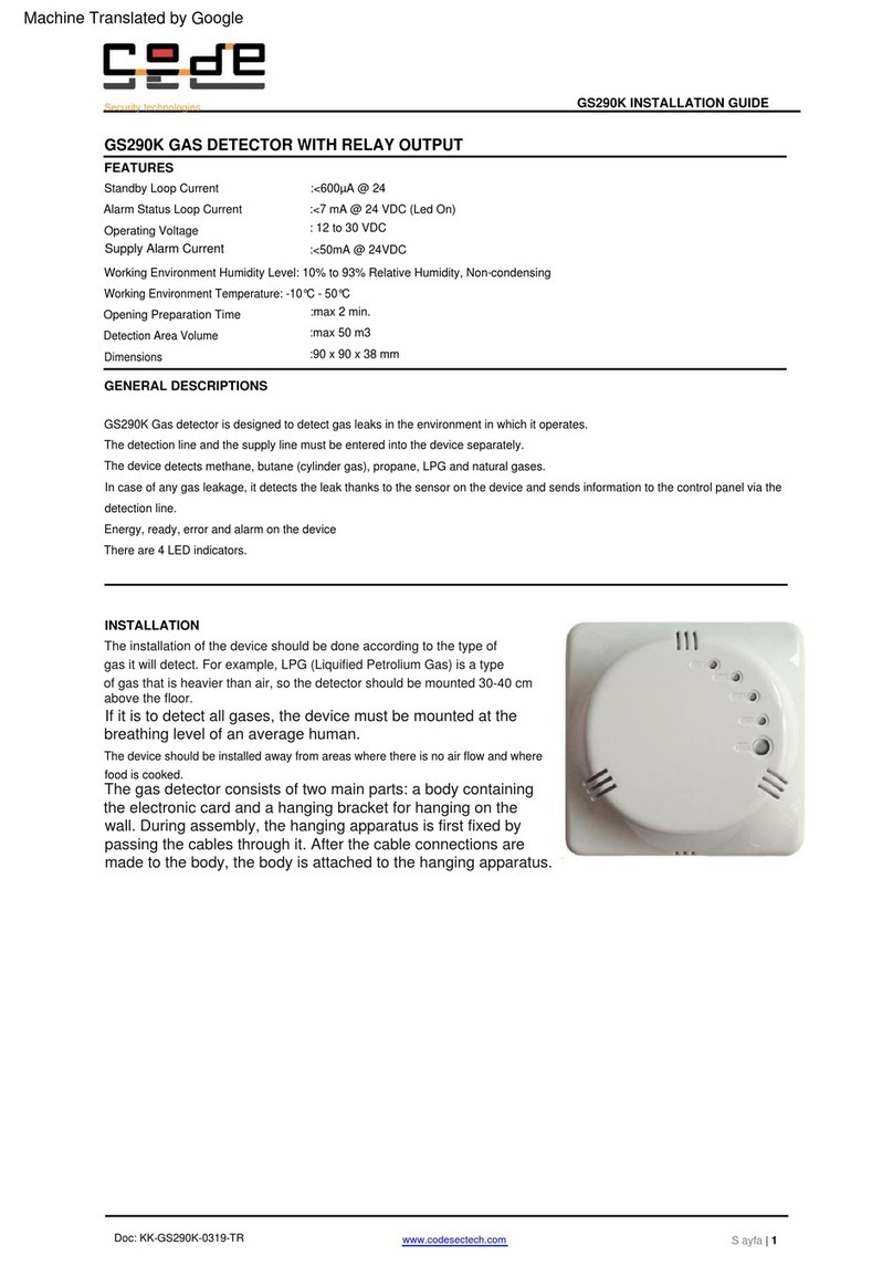 Code GS290K installation guide